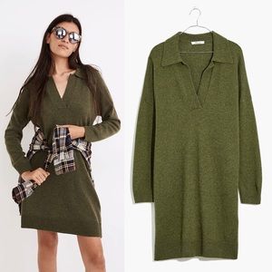 Madewell | Polo Sweater Dress, S NWT